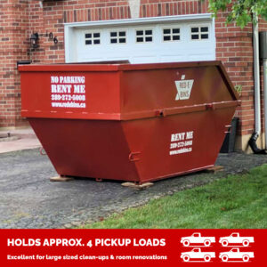 10 Yard Bin 1 Day Rental